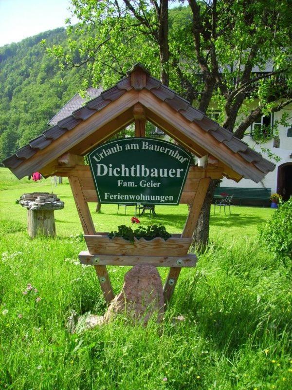 Ferienwohnung Dichtlbauer Sankt Gilgen Esterno foto