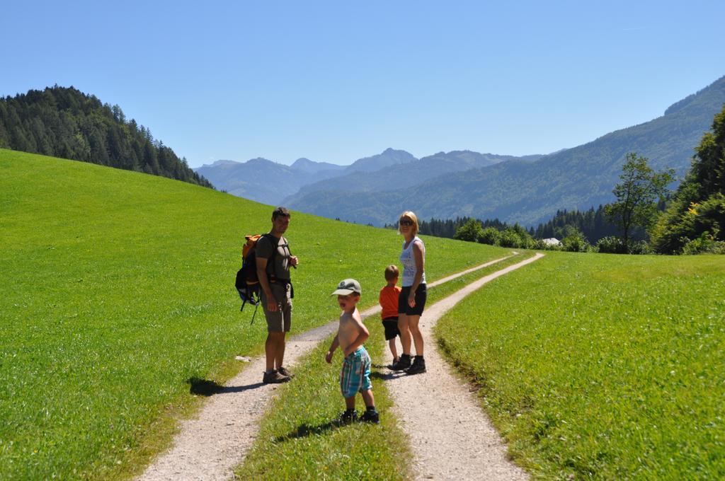 Ferienwohnung Dichtlbauer Sankt Gilgen Esterno foto